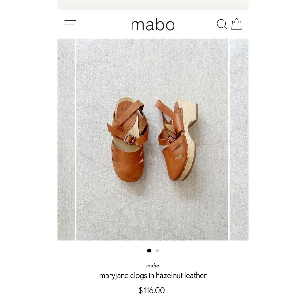 7.Mabo Kids Olive Green Suede Wooden Clogs Made in Sweden EU 27 US 10